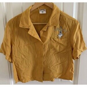 Looney Tunes Women’s Crop Top Size XS Rayon